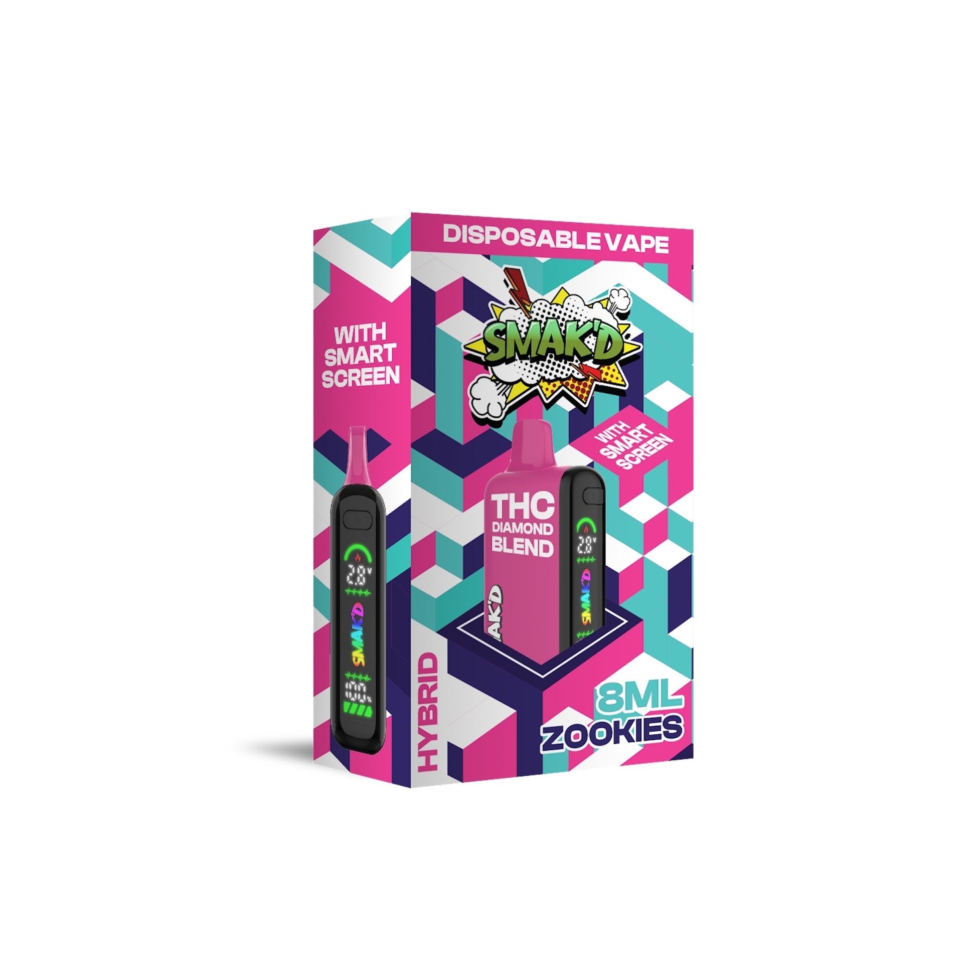 Smakd Diamond Blend THC-A Vaporizer - 8000mg - Everything 420 Smakd Diamond Blend THC-A Vaporizer - 8000mg - Everything 420