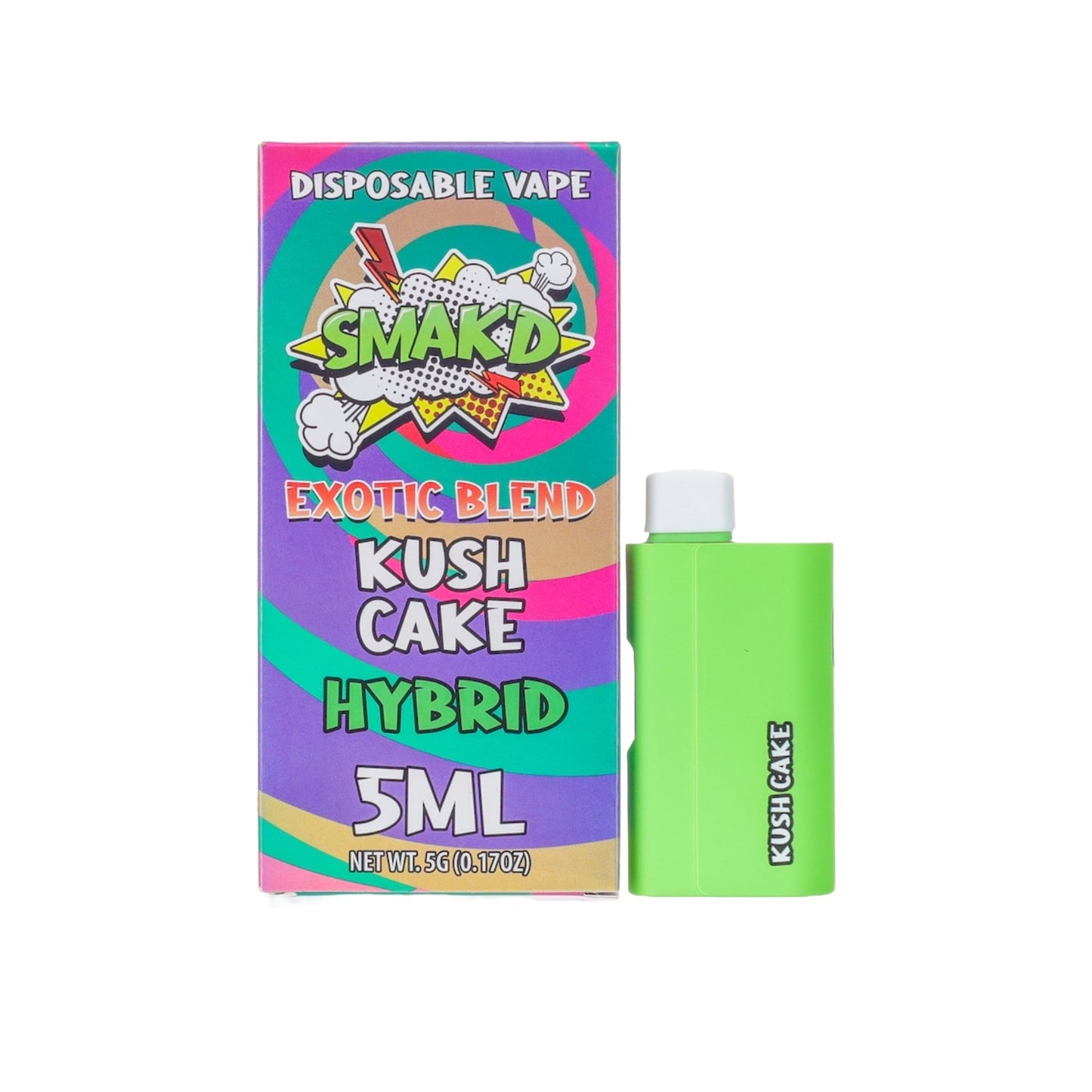 Smakd Exotic Blend Vaporizer - 5000mg