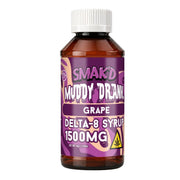 Smakd Muddy Drank Delta 8 Syrup - 4oz Grape (1500mg)