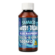 Smakd Muddy Drank Delta 8 Syrup - 4oz Blue Raspberry (1500mg)