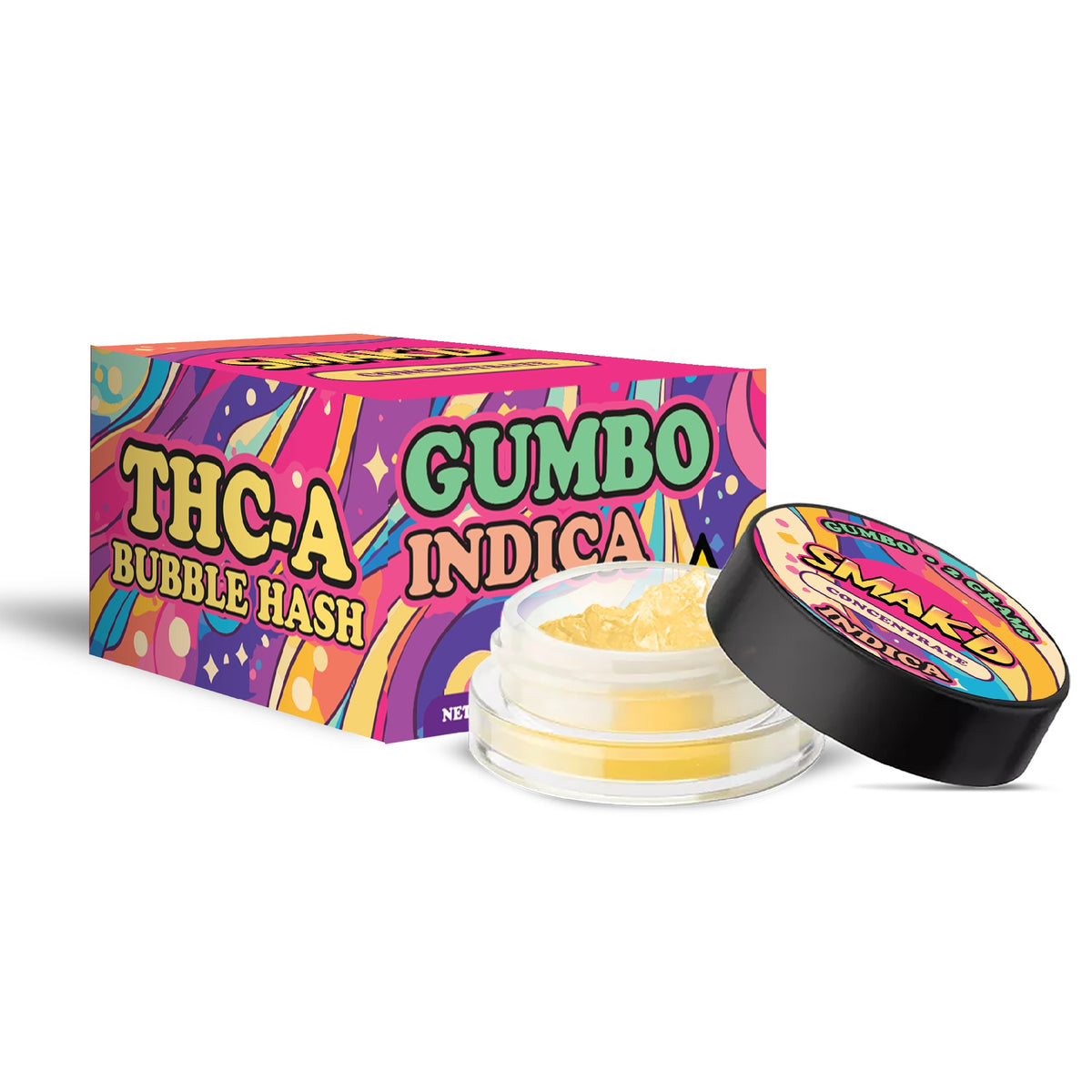 Smakd THC-A Bubble Hash - 2g Gumbo (I)