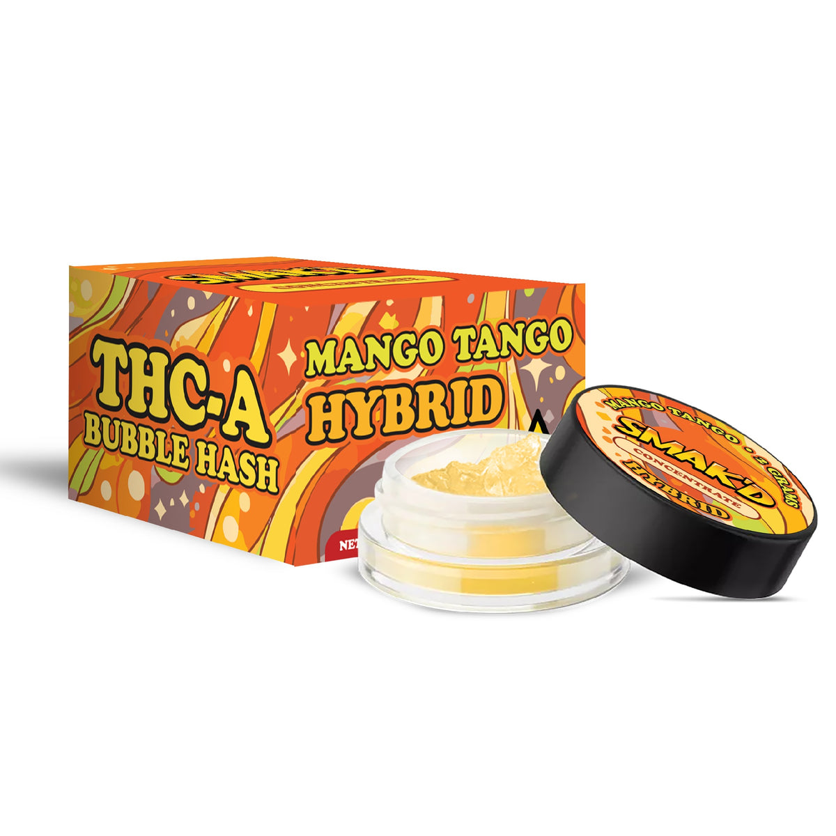 Smakd THC-A Bubble Hash - 2g Mango Tango (H)