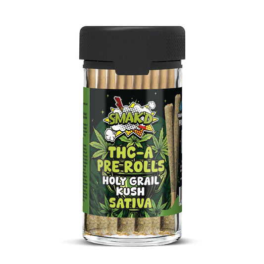 Smakd THC-A DIamond Pre-Rolls - 10ct Holy Grail Kush (S) / 1 Pack