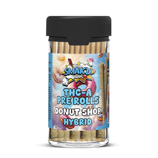 Smakd THC-A DIamond Pre-Rolls - 10ct Donut Shop (H) / 1 Pack