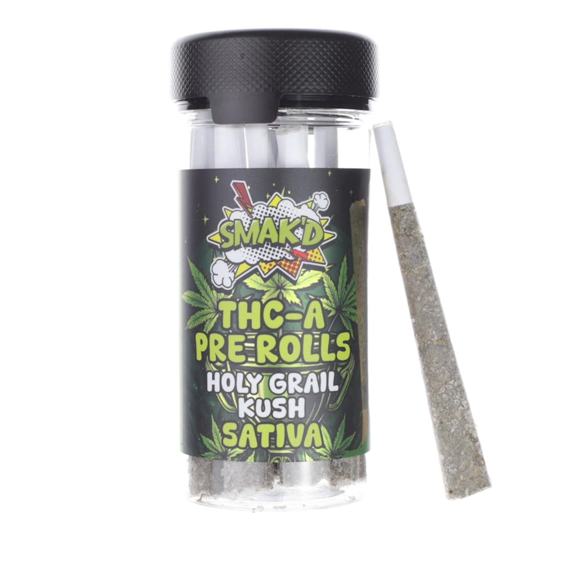 Smakd THC-A DIamond Pre-rolls - 10ct Holy Grail Kush (H)