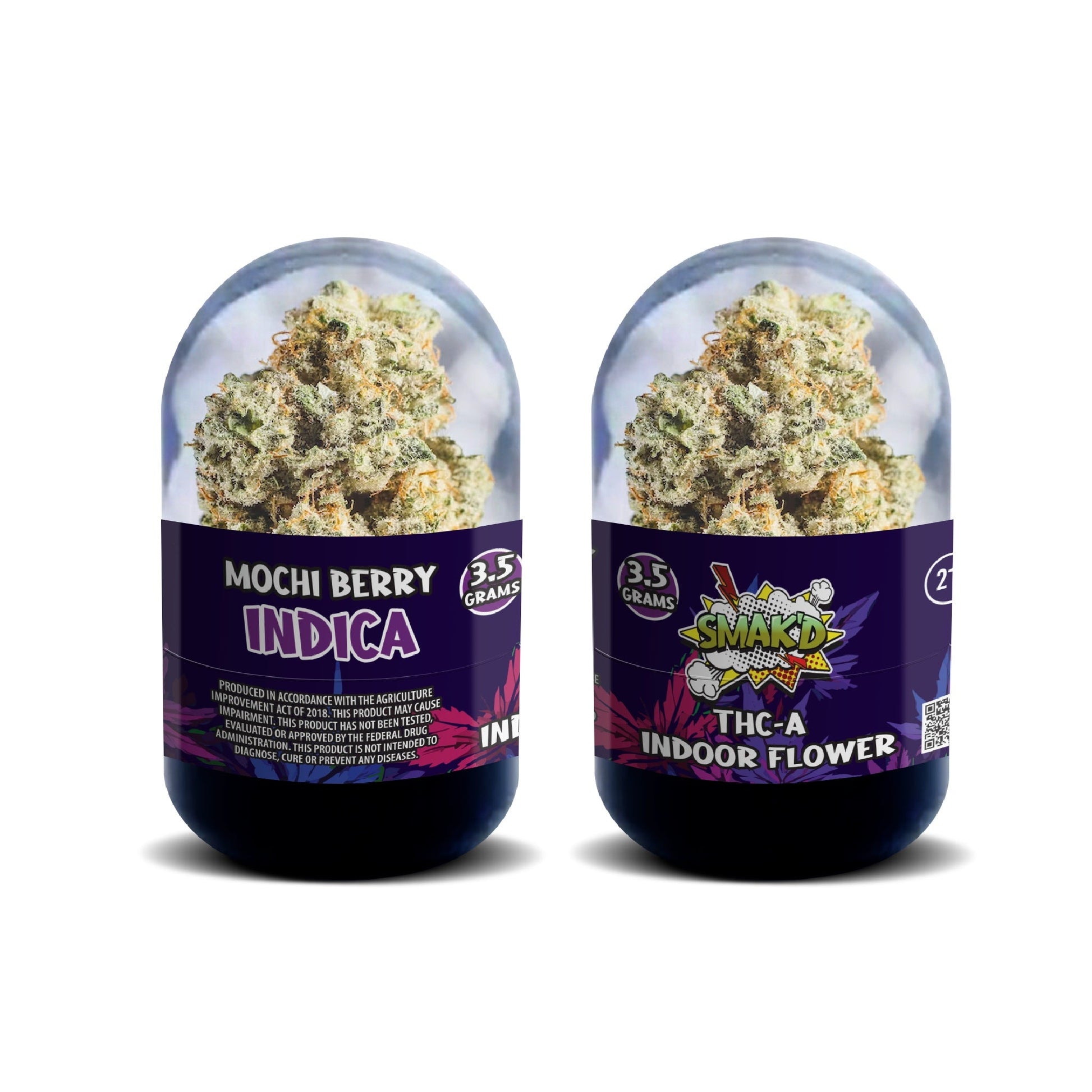 Smakd THC-A Flower - 3.5g Mochi Berry / 3.5g