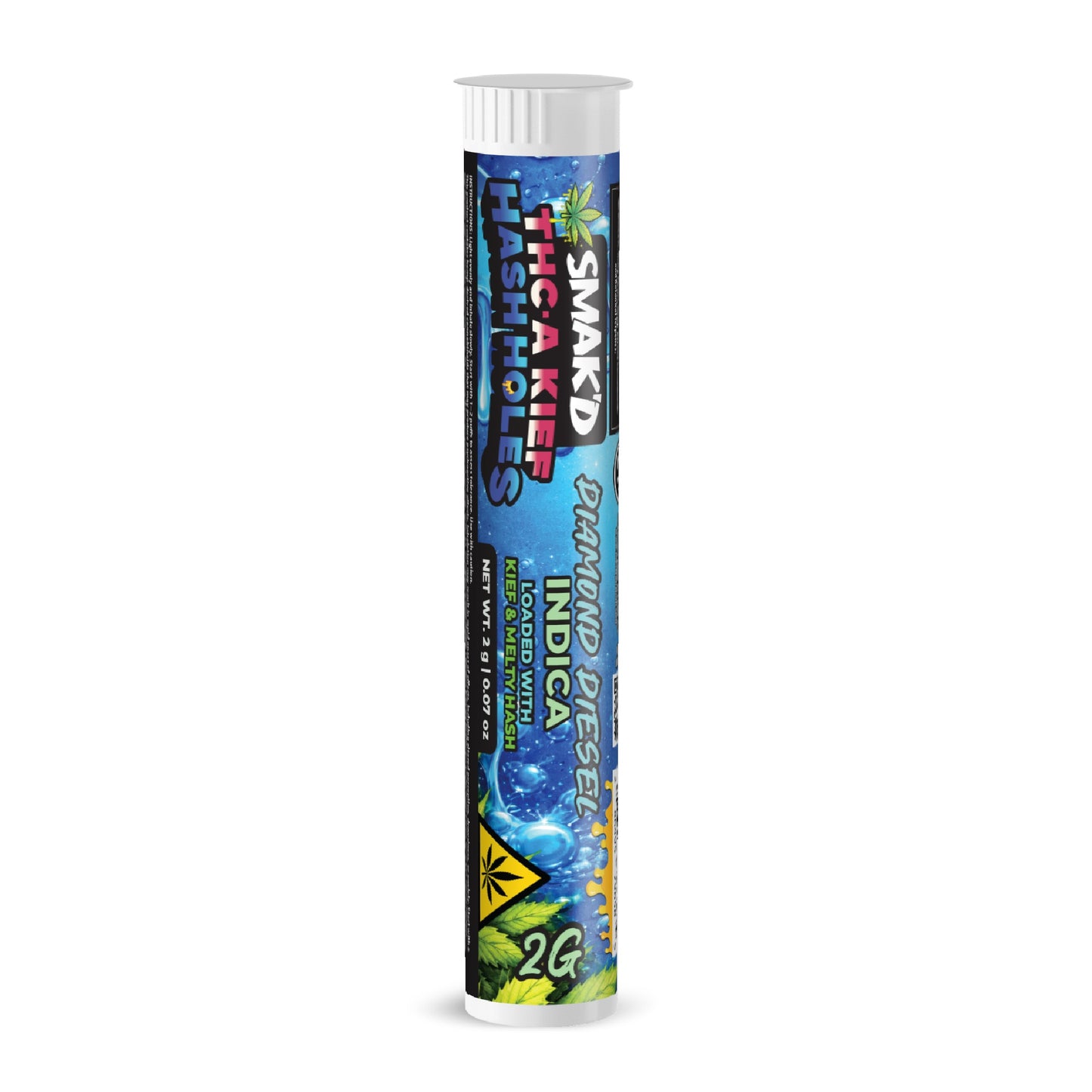 Smakd THC-A Kief Hash Holes - 2g Diamond Diesel (I)
