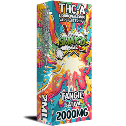 Smakd THC-A Liquid Diamonds Cartridge - 2000mg Tangie (S)