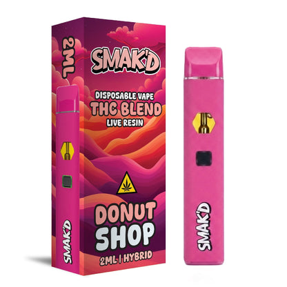Smakd THC Blend Live Resin Device - 2000mg Donut Shop (H) / 1 Pack