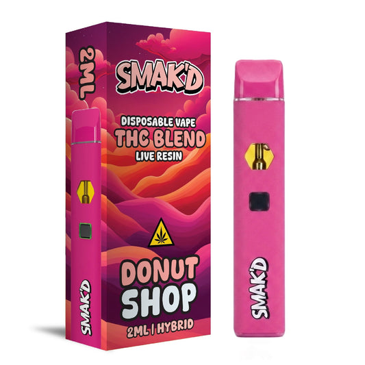Smakd THC Blend Live Resin Vaporizer - 2000mg Donut Shop (H)