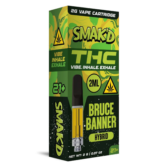 Smakd THC Device - 2000mg Bruce Banner / 1 Pack