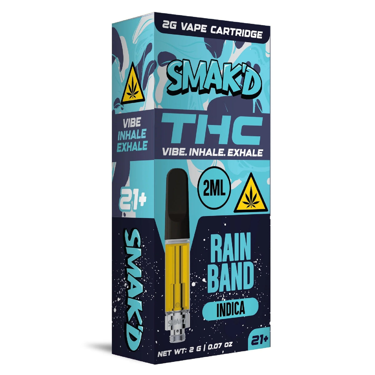 Smakd THC Device - 2000mg Rain Band / 1 Pack