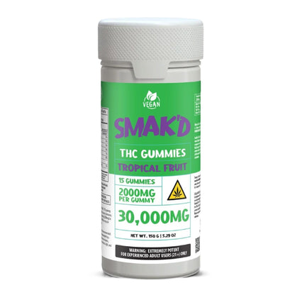 Smakd THC Gummies - 30,000mg Tropical Fruit