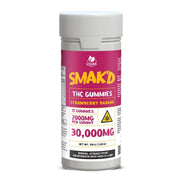 Smakd THC Gummies - 30,000mg Strawberry Banana