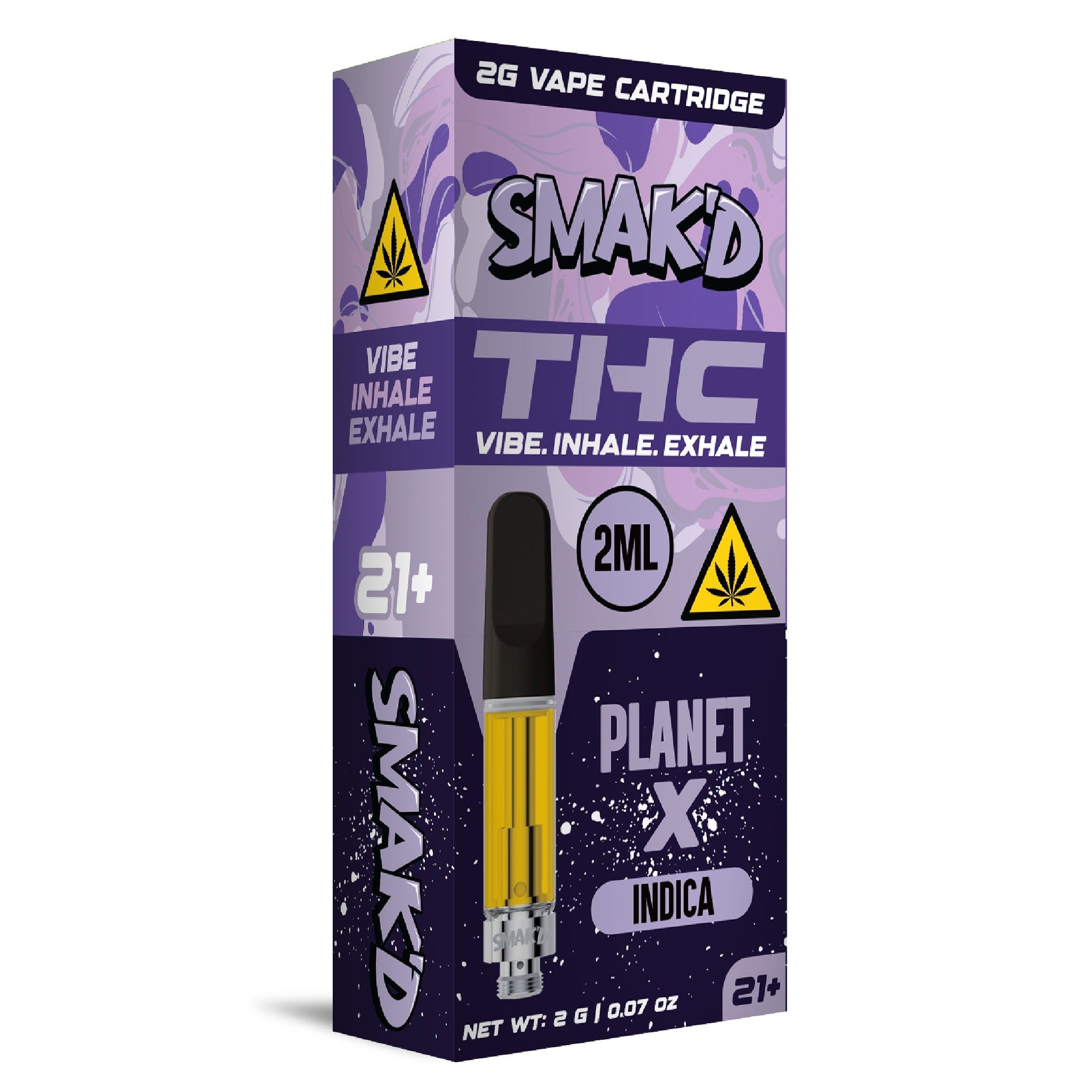 Smakd THC Vape Cartridge - 2000mg - Everything 420