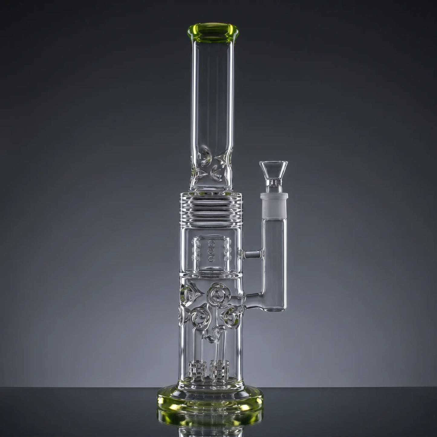 Smokestack Percolator Bong - 15in