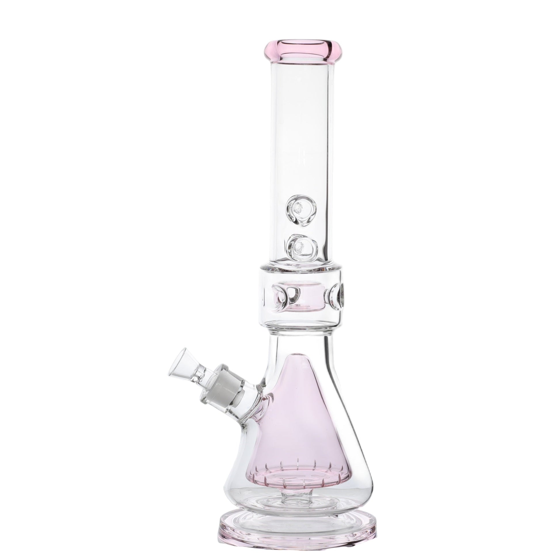 Smooth Operator Perc Bong - 17in Pink