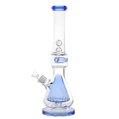 Smooth Operator Perc Bong - 17in Blue