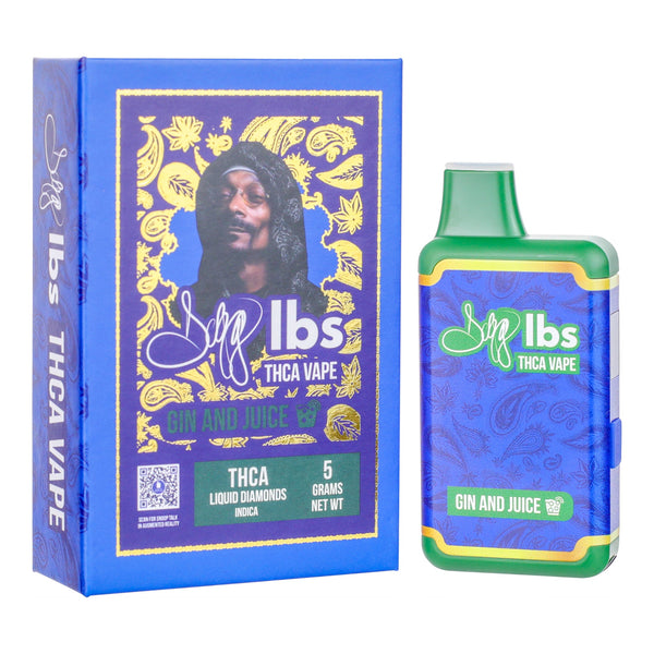 Snoops Dogg Lbs THC-A Vaporizer - 5000mg - Everything 420 Snoops Dogg Lbs THC-A Vaporizer - 5000mg - Everything 420