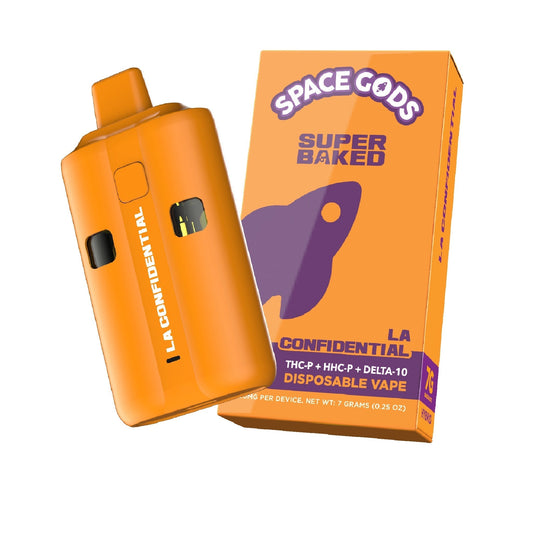 Space Gods Super Baked THC-P Vaporizer - 7000mg LA Confidential (H)
