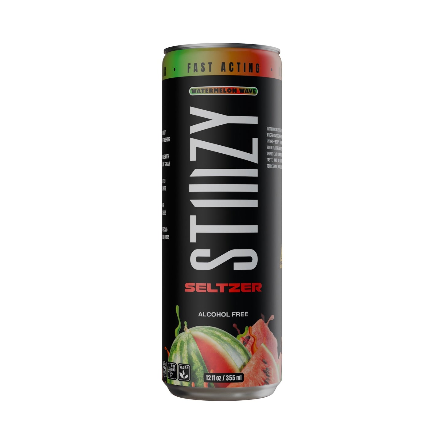 Stiiizy Hemp Seltzer - 4 Pack Watermelon Wave