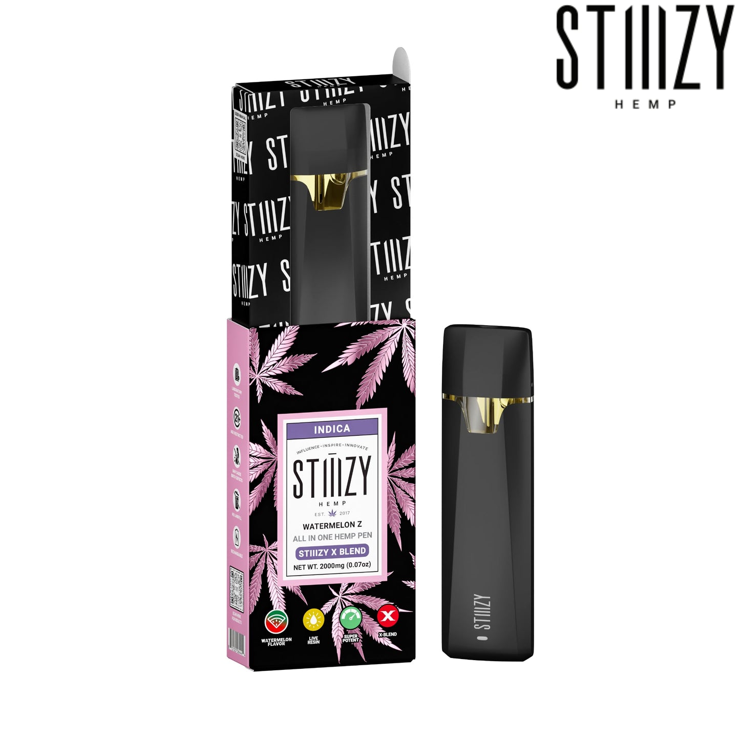 Stiiizy X Blend All-In-One Pen - 2000mg 1 / Watermelon Z