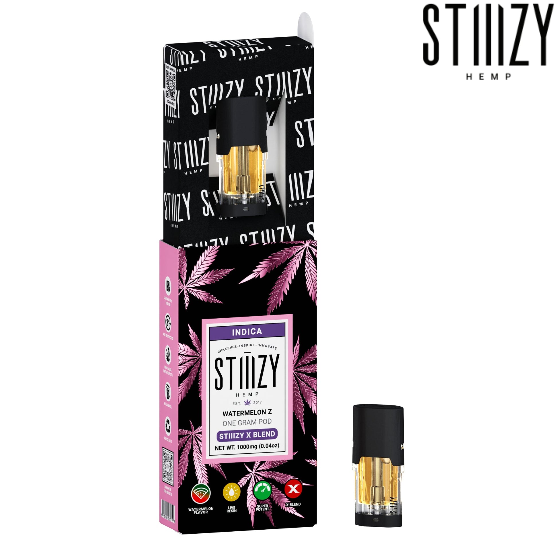 Stiiizy X-Blend Pod - 1000mg - Everything 420 Stiiizy X-Blend Pod - 1000mg - Everything 420
