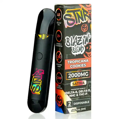 STNR Blazin Blend Vaporizer - 2000mg Tropicana Cookies