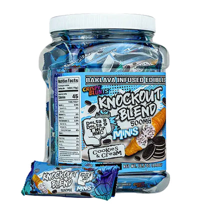 STNR Knock Out Blend Crispy Blunts - 500mg Cookies and Cream