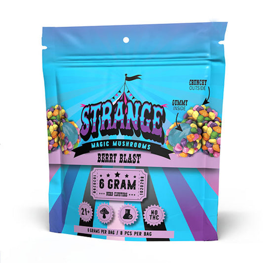 Strange Magic Mushroom Berry Blast Clusters - 6000mg