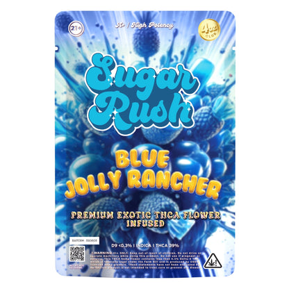Blue Jolly Rancher Vape Sugar Rush Premium Exotic Blue Jolly Rancher THC-A Flower Blue Jolly Rancher Vape Sugar Rush Premium Exotic Blue Jolly Rancher THC-A Flower