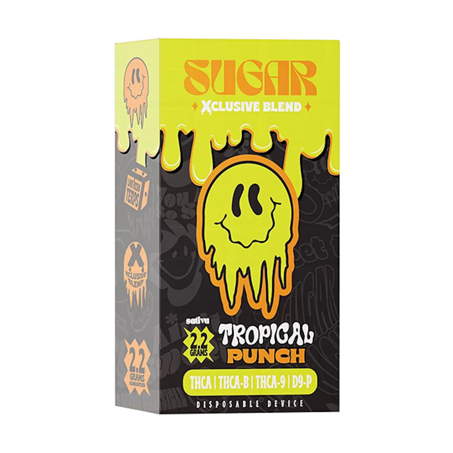 Sugar Xclusive Blend Vaporizer - 2200mg Tropical Punch (S)