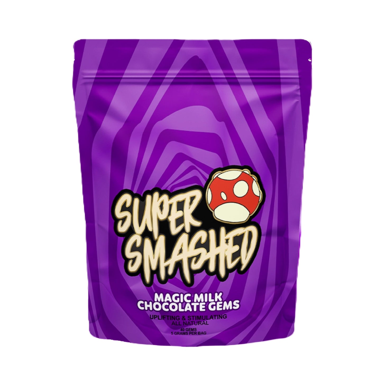 Super Smashed Magic Chocolate Gems - 5g's Milk Chocolate