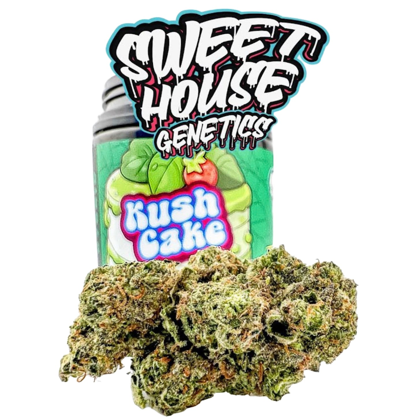 Sweet House Genetics Premium Kush Cake THC-A Flower - 3.5g