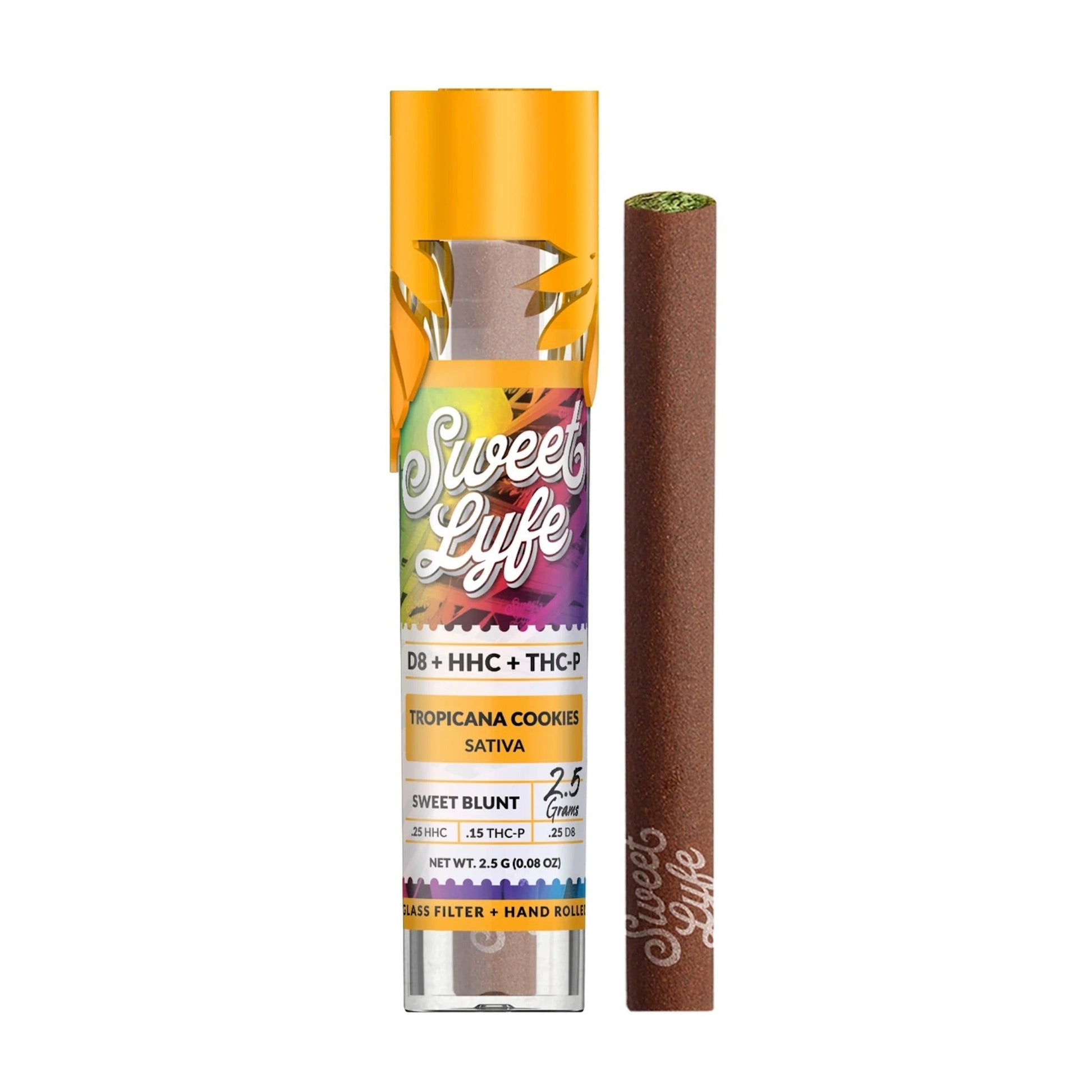 Sweet Lyfe D8/HHC/THC-P Blunts - 2500mg Tropicana Cookies