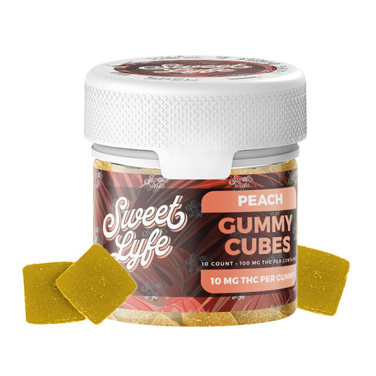 Sweet Lyfe Delta 9 Gummies - 100mg Peach
