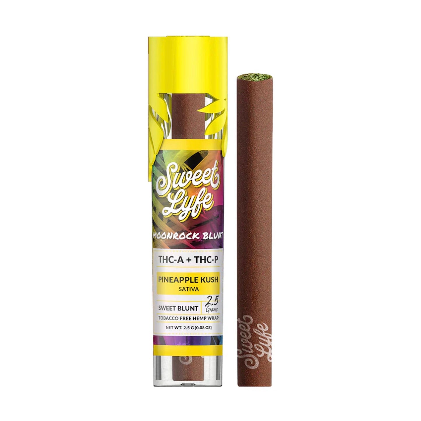 Sweet Lyfe THC-A Moonrock Blunt - 2500mg 1 / Pineapple Kush (S)