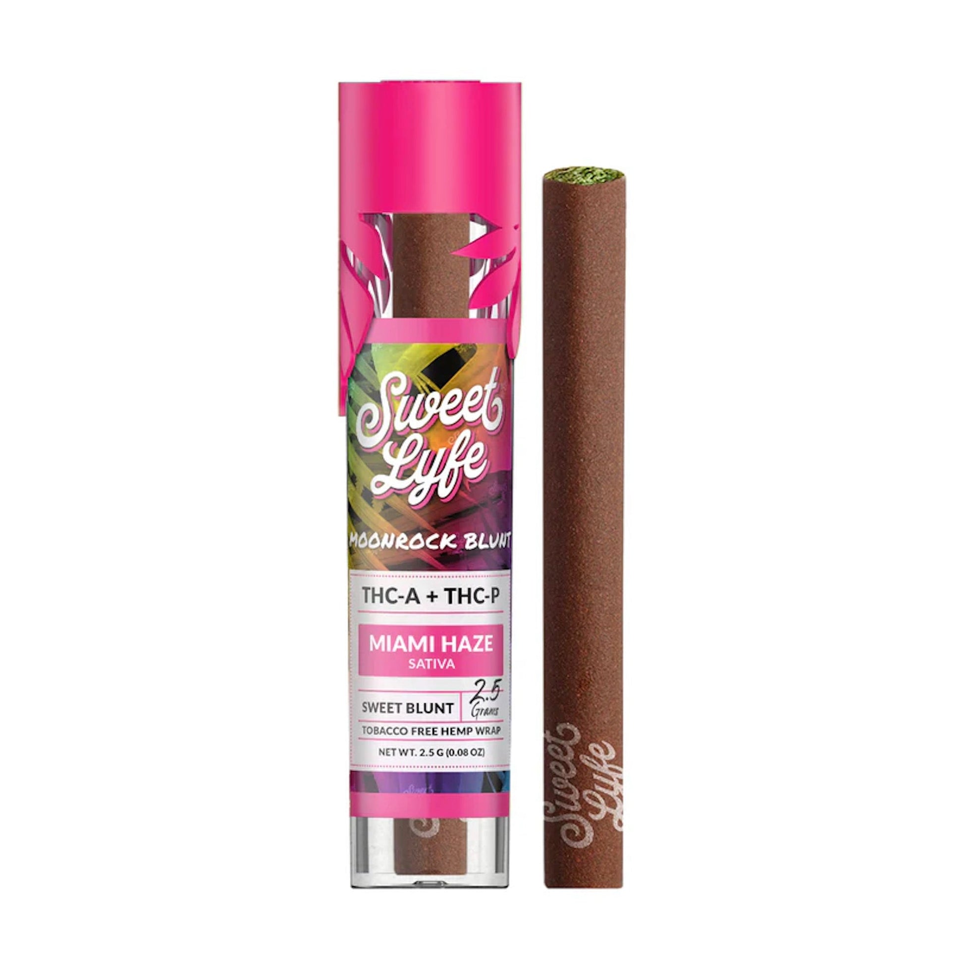 Sweet Lyfe THC-A Moonrock Blunt - 2500mg 1 / Miami Haze (S)