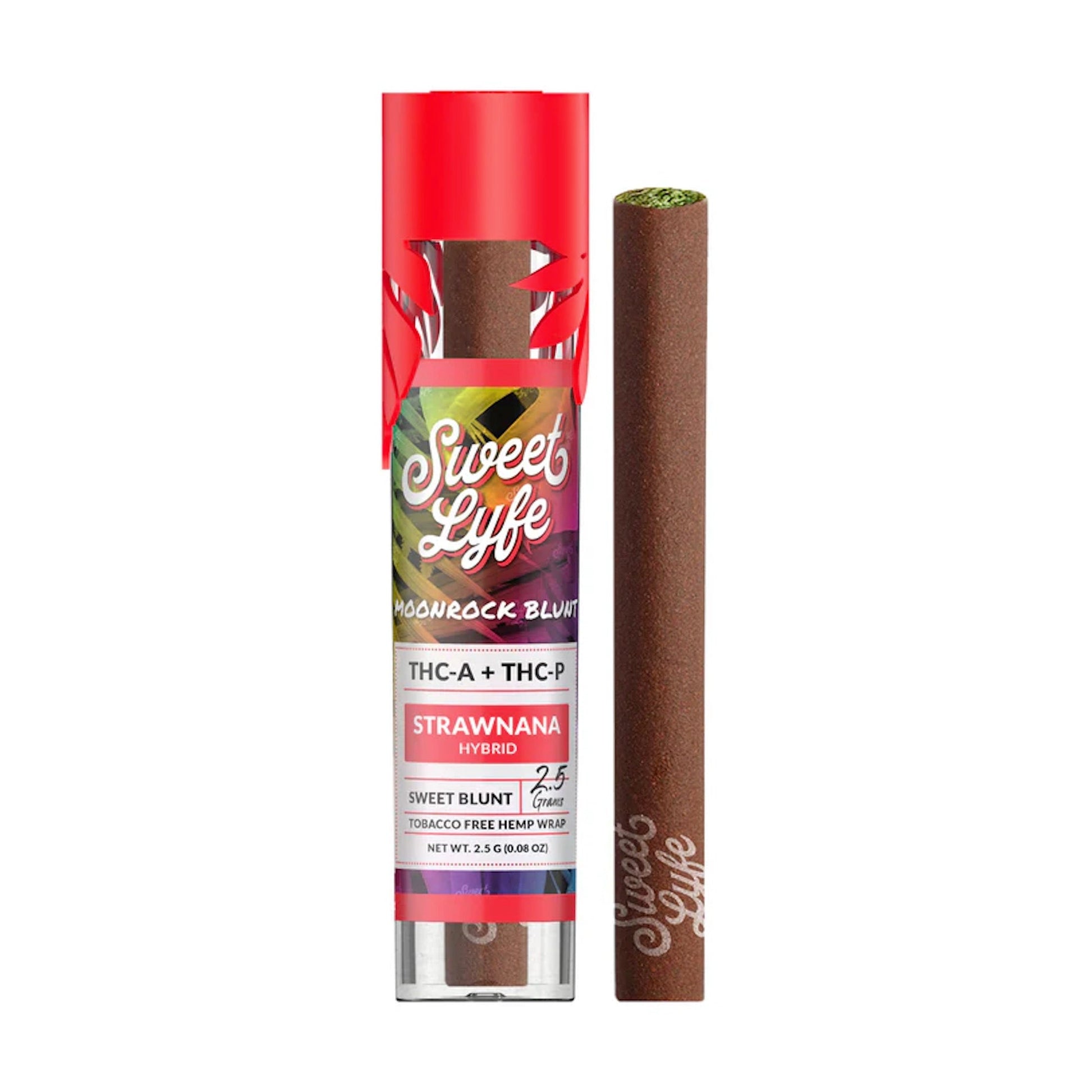 Sweet Lyfe THC-A Moonrock Blunt - 2500mg 1 / Strawnana (H)