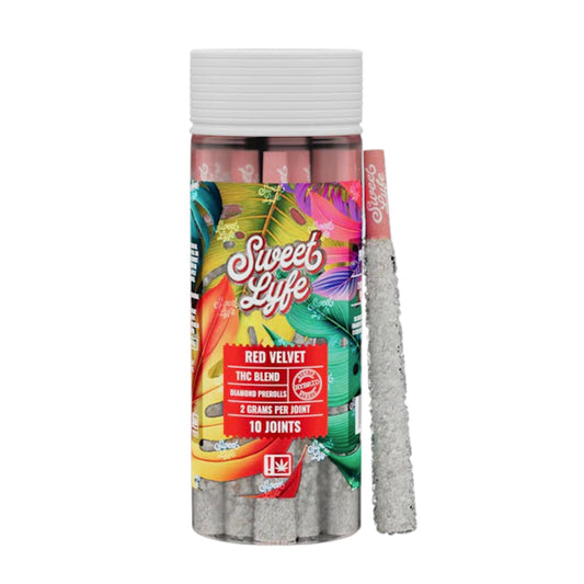 Sweet Lyfe THC Blend Diamond Pre-Roll - 2g (10ct) Red Velvet