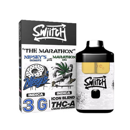 Switch Liquid Diamonds THC-A + HHC Vaporizer - 3000mg The Marathon (I/I)