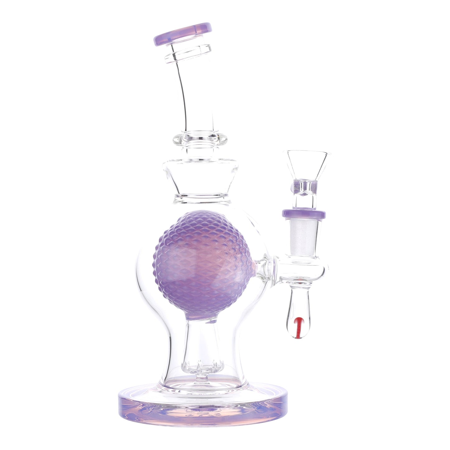 The Atmos-Sphere Bong - 8in Purple