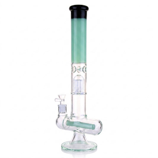The Full Pull Inline Perc Bong - 16in