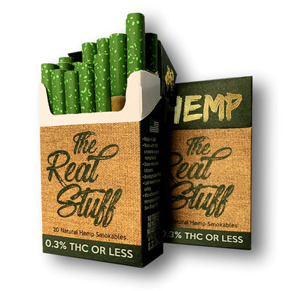 The Real Stuff CBD Hemp Cigarettes