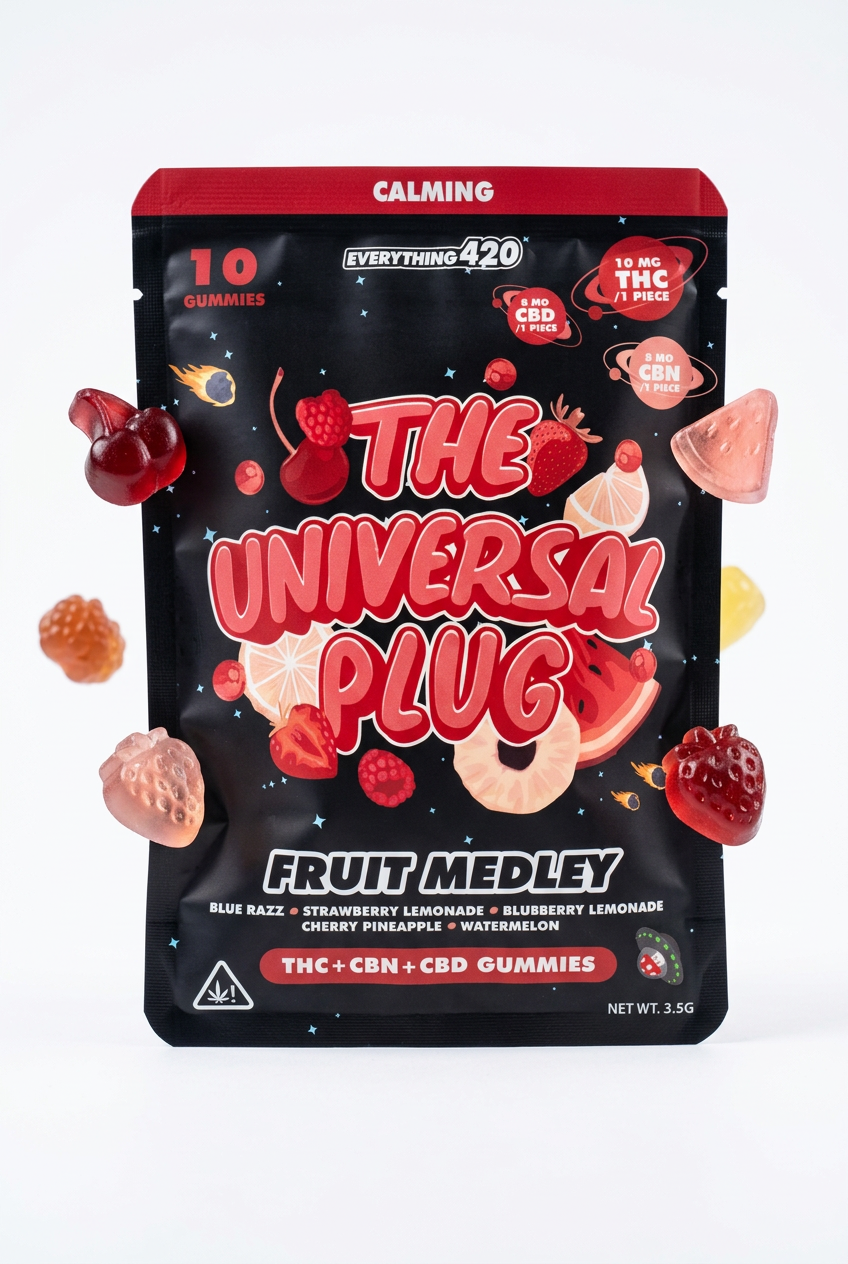 The Universal Plug THC + CBN + CBD Gummies - 20mg