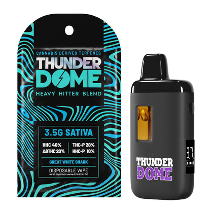 Thunder Dome Heavy Hitter P Blend Vaporizer - 3500mg Great White Shark (S)
