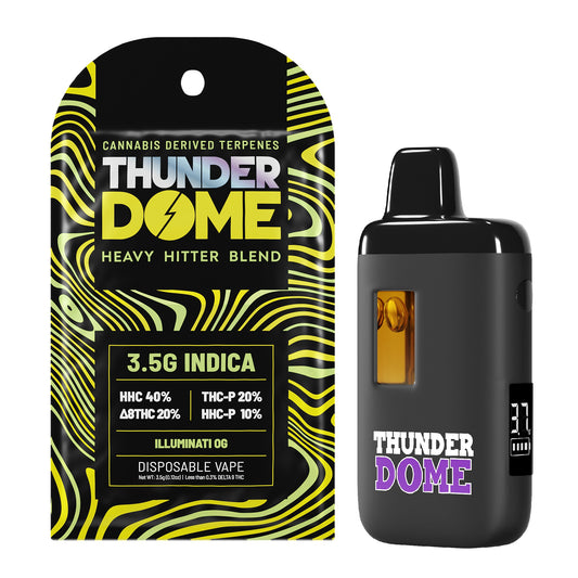 Thunder Dome Heavy Hitter P Blend Vaporizer - 3500mg Illuminati OG (I)