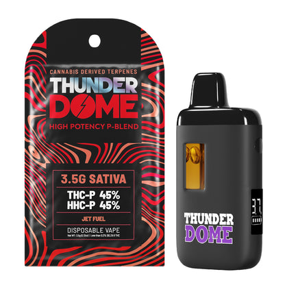 Thunder Dome Heavy Hitter P Blend Vaporizer - 3500mg Jet Fuel (S)