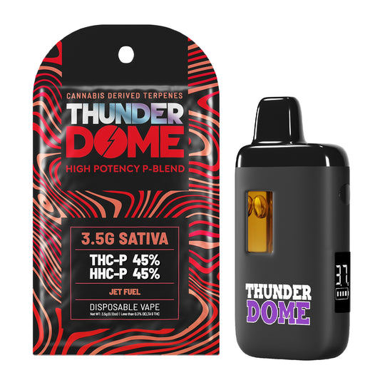 Thunder Dome Heavy Hitter P Blend Vaporizer - 3500mg Jet Fuel (S)