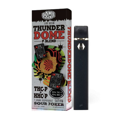 Thunder Dome Live Resin P-Blend Vaporizer - 1000mg Sour Joker (S)